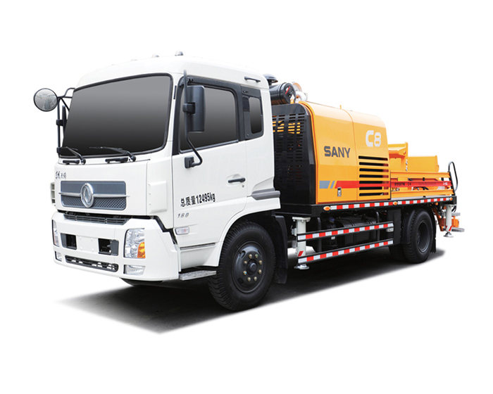 租用混凝土泵车:混凝土输送泵和混凝土泵车有什么区别?