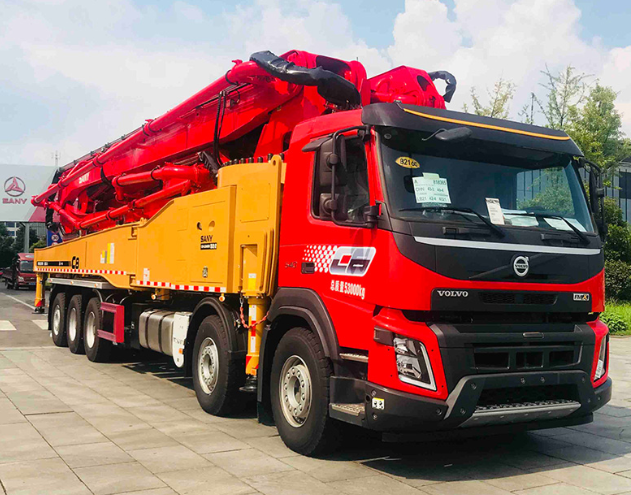 混凝土泵车