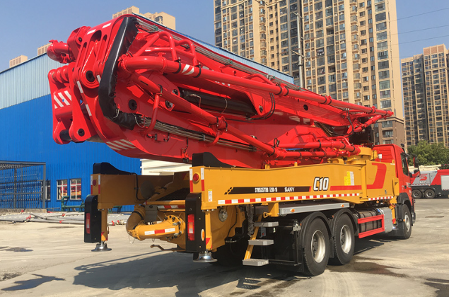 混凝土泵车